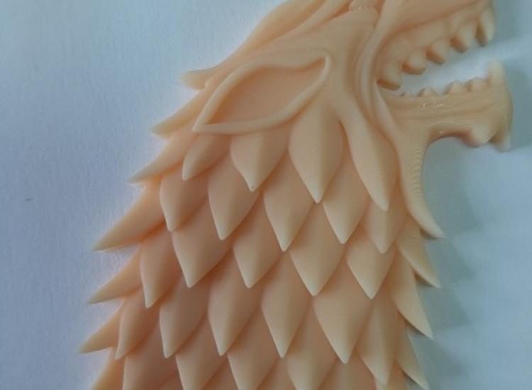 Сувенир в виде бюста волка