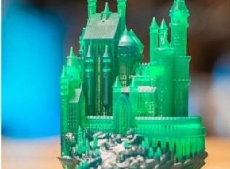 Замок из фотополимера